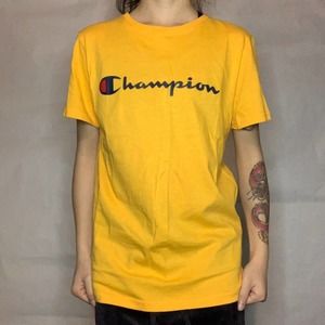 ❗️LAST CHANCE SALE ❗️ New Gold Champion T-shirt 🤍🪐⚡️